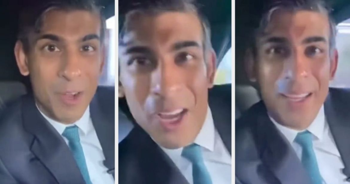 Rishi Sunak Fined By Police For Not Wearing Seatbelt Rishi Sunak Fined By Police For Not Wearing Seatbelt